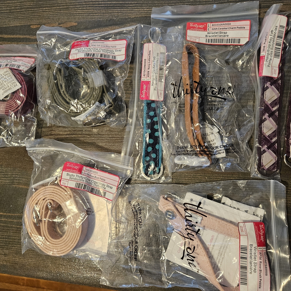 Thirty-One Assorted Bag Straps and Accessories